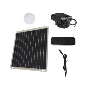 Imagem de Luocute Aquecedor de Painel Solar Portátil, Conversão Eficiente de Energia Solar Com Bateria Recarregável, Aquecedores Elétricos para Cama de Animais de Estimação, Descongelamento de