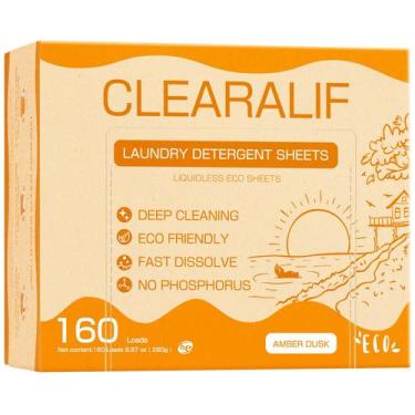 Imagem de Folhas de detergente para roupa CLEARALIF Até 160 cargas Amber Dusk