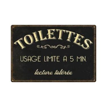 Imagem de Placa De Metal Vintage Para Banheiro, Arte De Parede Para Bar, Clube, 