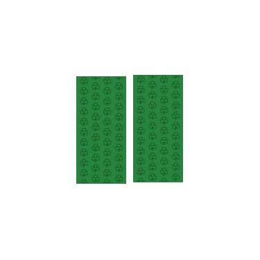 Imagem de Pacote com 2 toalhas de mão do dia de São Patrício trevo verde trevo 100% algodão macio absorvente conjunto de toalhas de banheiro decorativas para banho cozinha bar presente, 35 x 74 cm