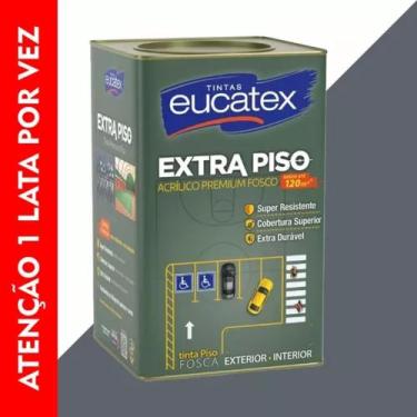 Imagem de Tinta Extra Piso Parede E Telha 18l Estacionamento Chão - EUCATEX, Cin