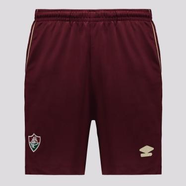 Imagem de Bermuda Umbro Fluminense Viagem 2025 Bordô-Masculino