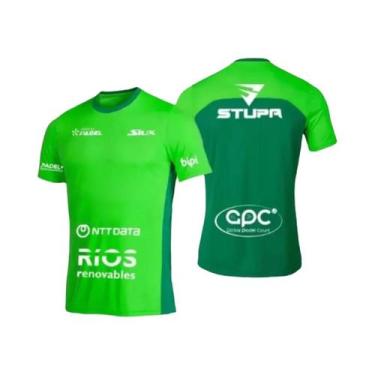 Imagem de Camiseta De Tênis Masculina De Verão Solta, Cor Sólida, Gola Redonda, 