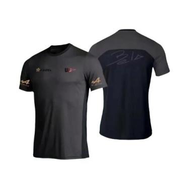 Imagem de Camiseta De Tênis Masculina De Verão Solta, Cor Sólida, Gola Redonda, 