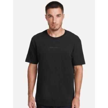 Imagem de Camiseta John John Masculina Regular Clean Graphic Preto-Masculino