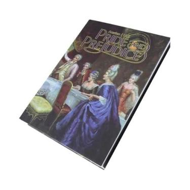 Imagem de Cofre Oculto Estilo Livro Clássico Em Metal Para Armazenamento De Moed