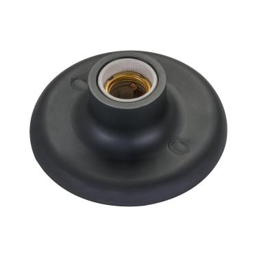 Imagem de Plafonier Soquete De Porcelana E27 Demi 6162 Preto