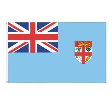 Imagem de Bandeira durável de poliéster nacional de Fiji 150x90cm - Yiweisai