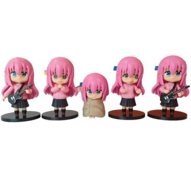 Imagem de Boneco de ação TANSHOW Bocchi The Rock Gotou Hitori 10 cm PVC