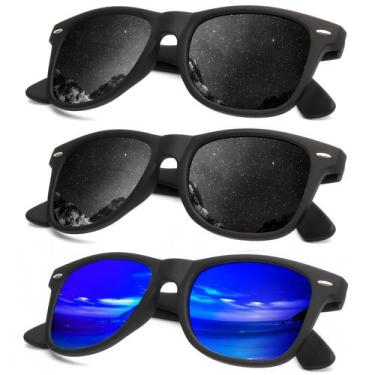 Imagem de Óculos de sol KALIYADI com acabamento fosco polarizado com bloqueio UV