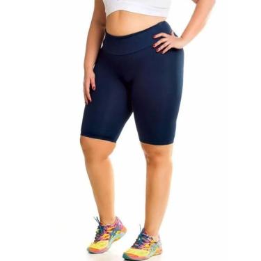 Imagem de Bermuda Plus Size Academia ou dia a dia-Feminino