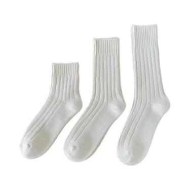 Imagem de Meias Casuais Unissex De Algodão Respirável Com Design De Urso Em Cart