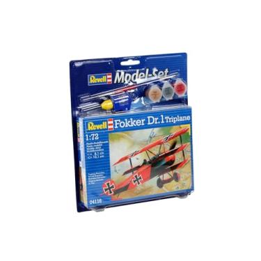 Imagem de Fokker DR.1 Triplane 1/72" Model-Set" Revell 64116
