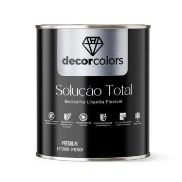 Imagem de Tinta Borracha Liquida Solução Total Branca 4,3 l - Decor Colors