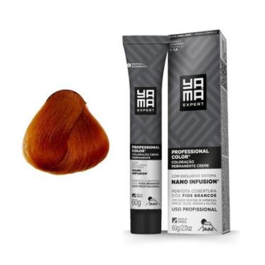 Imagem de Coloração Prof Nano Infusion 7.4 Louro Médio Acobreado Yamá - Yama Exp