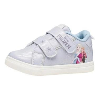 Imagem de Tenis Infantil Menina Confortavel Calce Facil Disney Frozen-Feminino