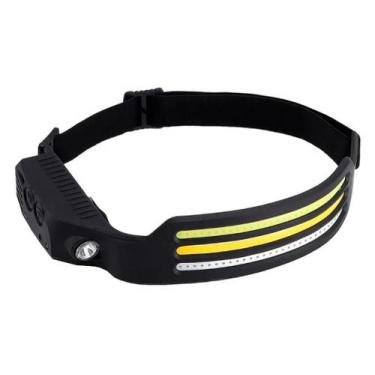 Imagem de Lanterna de Cabeça com Sensor de Indução e Cabo USB - no-brand