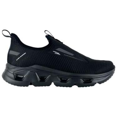 Imagem de Tenis Masculino Adrun Calc Facil Axis Gama Treino Ortopedico, Preto, 4
