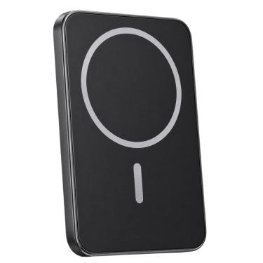 Imagem de Power Bank sem Fio Portátil MDM Carga Rápida por Indução 5000mAh Preto Unidade