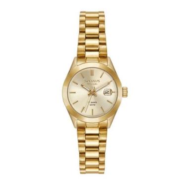 Imagem de Relógio Seculus Feminino Ref: 44292lpsvda1 Automático Dourado