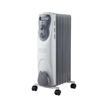 Imagem de Aquecedor a Óleo Doméstico 1500W Cinza Ventisol 220V, Branco e Cinza, 