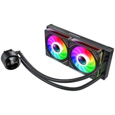 Imagem de Water Cooler Gamemax Iceburg 240 Digital BK, ARGB, 240mm, Intel-AMD, P