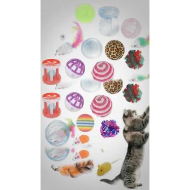 Imagem de Kit 8 Brinquedos Interativos Gato - Congratulations Store