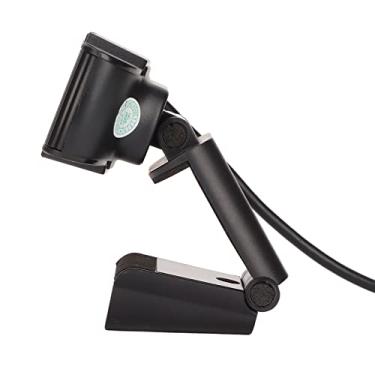 Imagem de Webcam, 1080P High Definition 1920 x 1080p High Definition Swivel Webcam, Class Array Microphone ativado