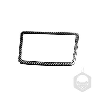 Imagem de FINMOKAL Para Honda Civic 8ª Geração 2006-2011 Rhd Fibra De Carbono Tampa Da Caixa De Armazenamento Do Console Central