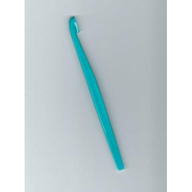 Imagem de Tupperware Descascador de frutas laranja cítricas azul-petróleo