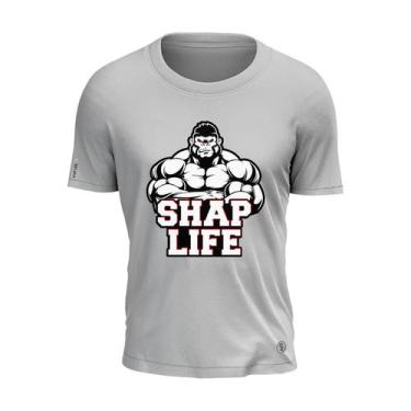 Imagem de Camiseta Gorila Strong Macaco Loko Bodybuilder Gym Academia Shap Life
