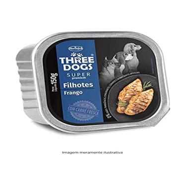 Imagem de Three Dogs Ração Pate Super Premium Filhote 150G
