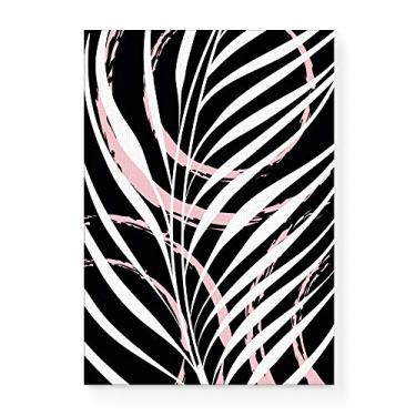 Imagem de Arte Maníacos Quadro Decorativo em Tela Canvas Folha Escandinava - 23x16,25cm