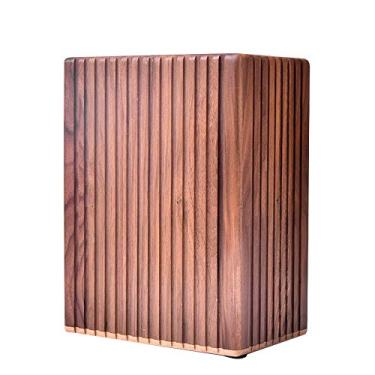 Imagem de Porta Facas e Utensílios de Madeira James.F Duplo 17X11,5X23CM