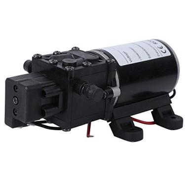 Imagem de Oumefar Bomba de diafragma inteligente DC12V 18V 1.2mpa 3m saída de água direita bomba de água doce de alta pressão auto-escorvante bomba de chuveiro automática (motor de 18V)