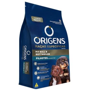 Imagem de Adimax Origens Raças Específicas Pit Bull E Rottweiler Filhotes 15Kg