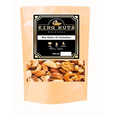 Imagem de Mix De Castanhas Sem Sal Pará/Caju/Amêndoas/Nozes 1kg