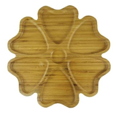 Imagem de Petisqueira De Bambu Com 06 Divisórias E Uma Central 