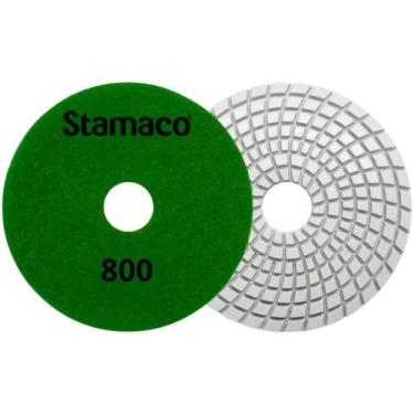 Imagem de Disco Lixa Diamantada Úmida Porcelanato Pedra Granito Mármore Acabamen