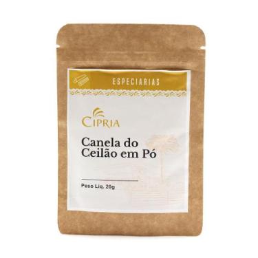 Imagem de Canela do Ceilão em Pó Cípria 20g