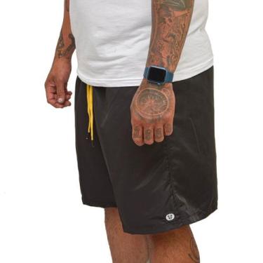 Imagem de Short Bermuda Moda Praia Plus Size Masculino Tactel G1 G2 G3 - MP Moda