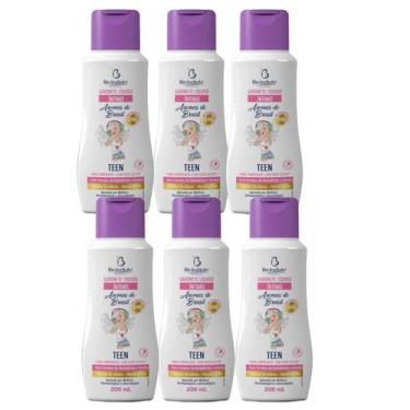 Imagem de Kit 6 Sabonete Líquido Íntimo Teen 200Ml - Bio Instinto