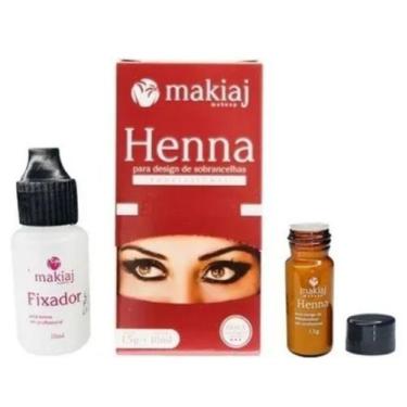 Imagem de Henna Sobrancelhas Makiaj Alto Rendimento E Fixação Rena - A.R VARIEDA