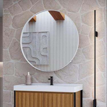 Imagem de Espelheira para Banheiro 80 com Armário Ana - Darabas Agardi