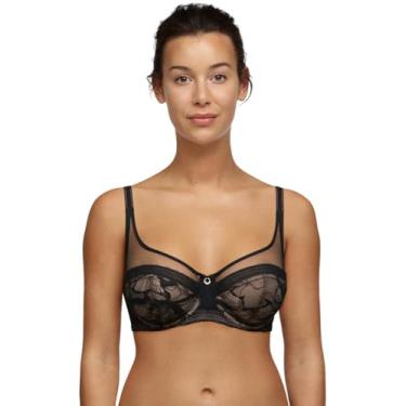 Imagem de Chantelle Aro feminino com cobertura total de renda, Preto, 32G