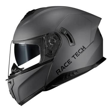 Imagem de Capacete Race Tech Signal Monocolor Titanium Fosco