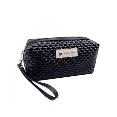 Imagem de Necessaire Preta Minnie Mouse com Alça Disney - Taimes