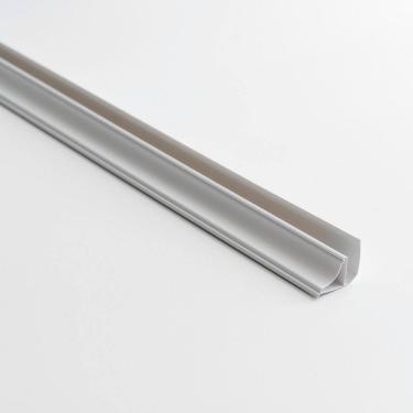 Imagem de Acabamento Moldura para forro de PVC Belplast - Caixa com 12 metros - barras de 3m - caixa com 12 m - Branco Gelo