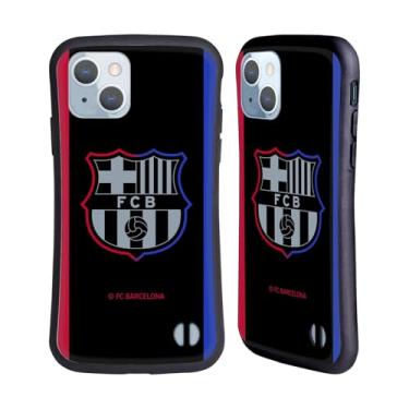 Imagem de Head Case Designs Capa híbrida oficialmente licenciada pelo FC Barcelona Away 2024/25 Crest Kit compatível com Apple iPhone 14