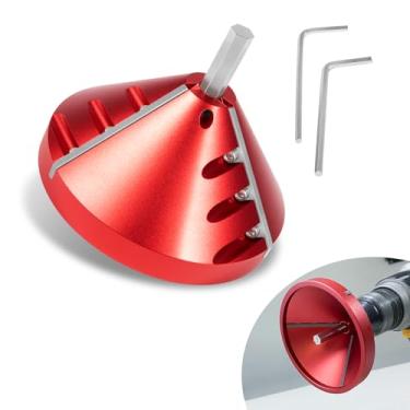 Imagem de Ferramenta de rebarbação de PVC 2 em 1, ferramenta de chanfro de PVC interno e externo, ferramenta de encanamento de alargador de tubos para PVC, ABS, CPVC, PP, tubo PE com OD 1,9 cm a 8,9 cm, ID 2,3